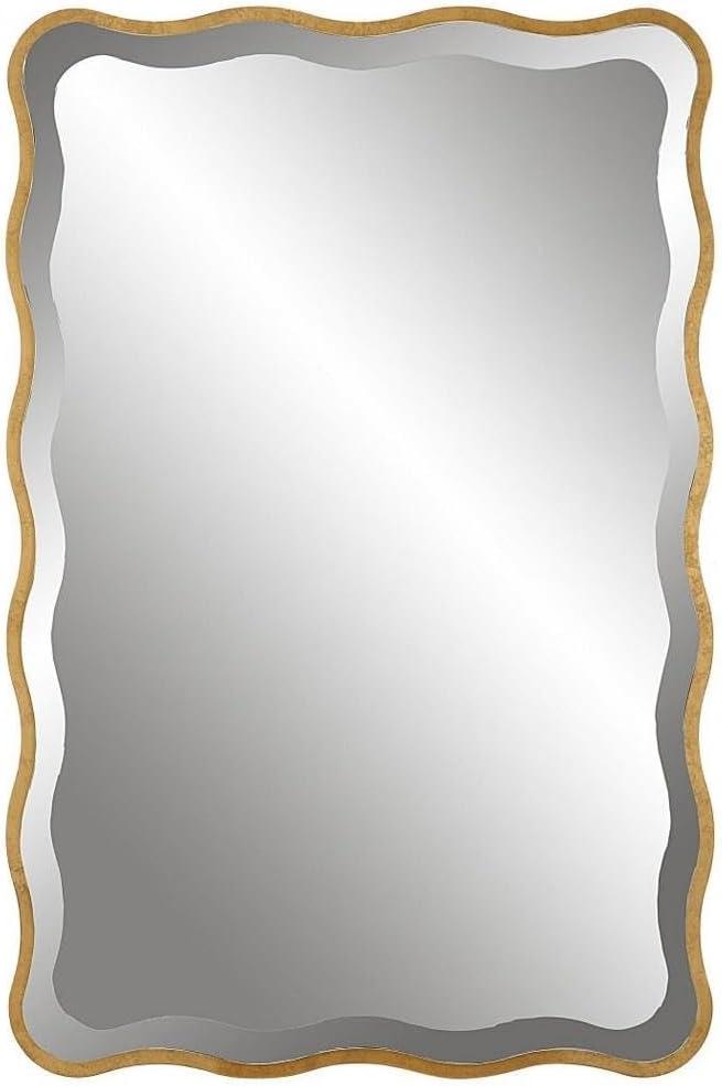 Uttermost Aneta Gold Scalloped Mirror 09827