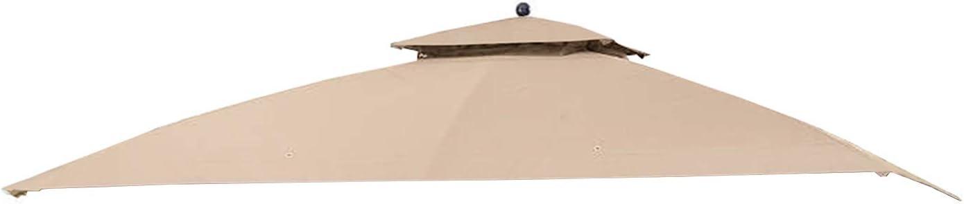 Beige Whisper Polyester Replacement Canopy for 10' x 12' Oakmont Gazebo