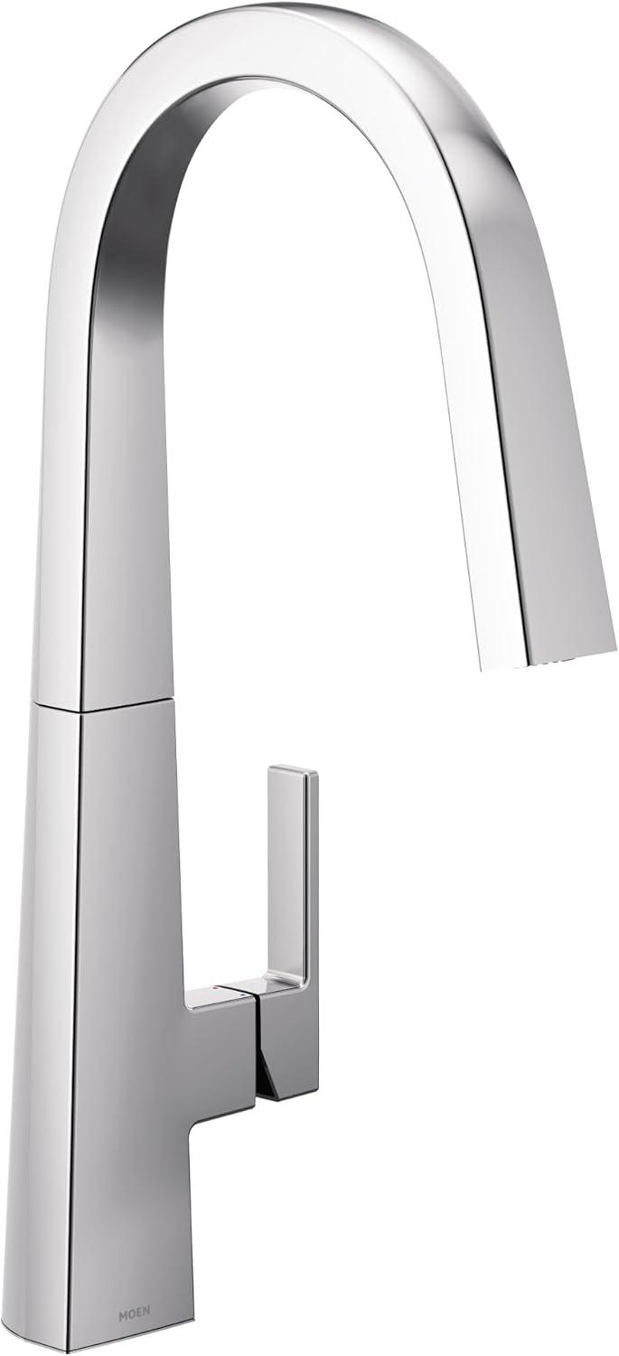 Nio Pull Down Single Handle Kitchen Faucet With Accessories