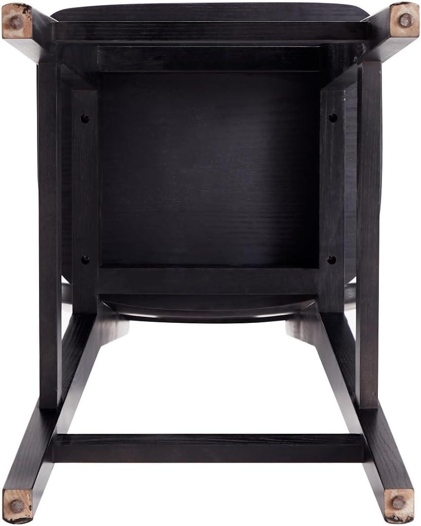 Versailles Wood Counter Height Barstool - Manhattan Comfort