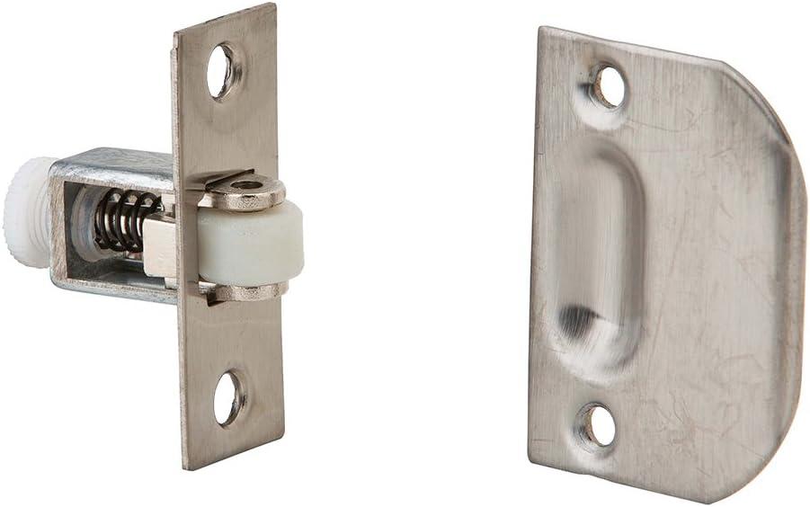 Satin Nickel Brass Adjustable Roller Catch