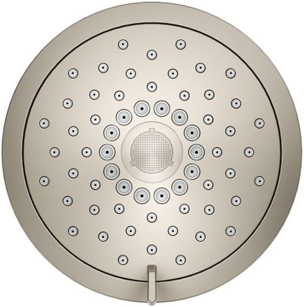 Kohler Forte 1.75 gpm Multifunction Wall Mount Showerhead, Three Spray Settings, 5.5" High Pressure Spray Head