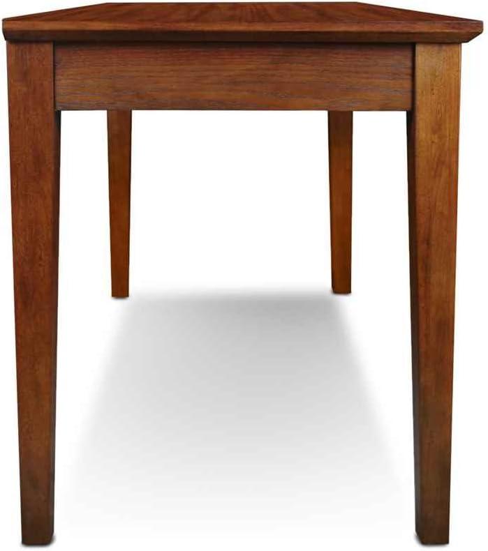 Leick Furniture Boulder Creek Mission Wood Laptop-Writing Desk in Cherry