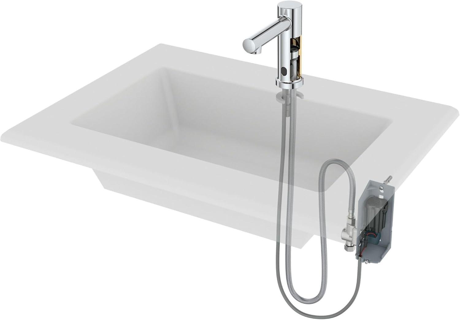 Commercial M-Power Single Hole Bathroom Faucet