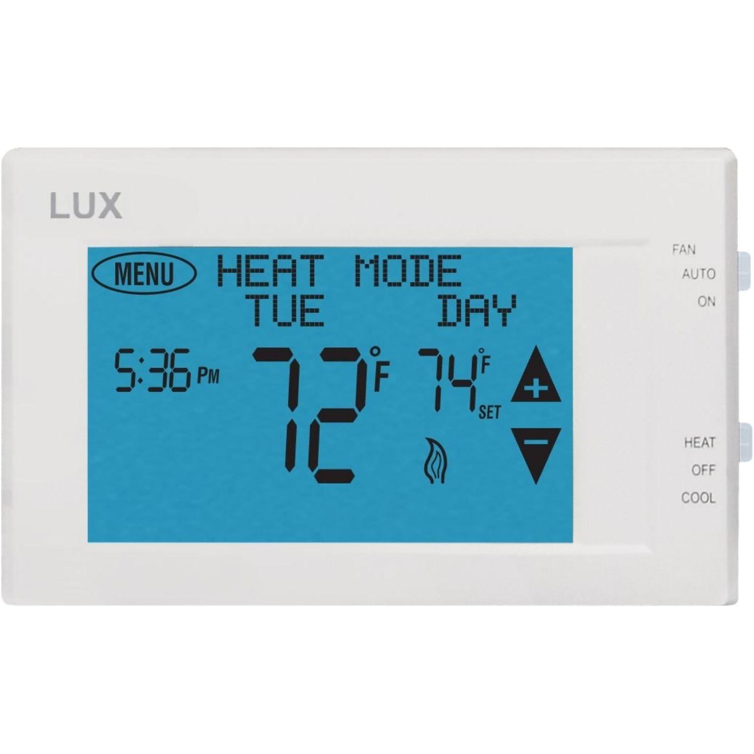Lux TX9600TS 7-Day Touchscreen Programmble Thermostat