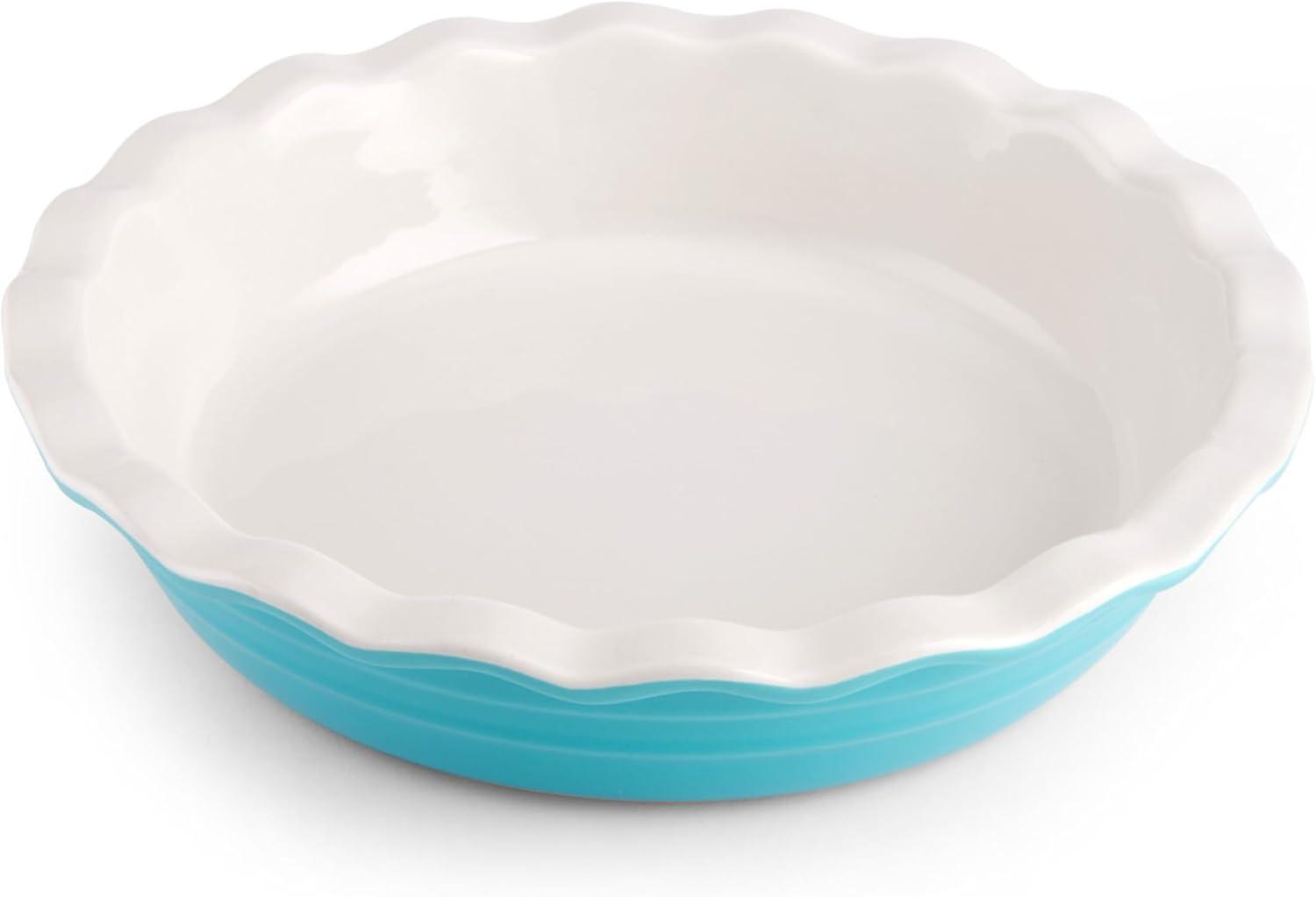 Baker's Advantage 10-Inch Stoneware Ceramic Pie Dish