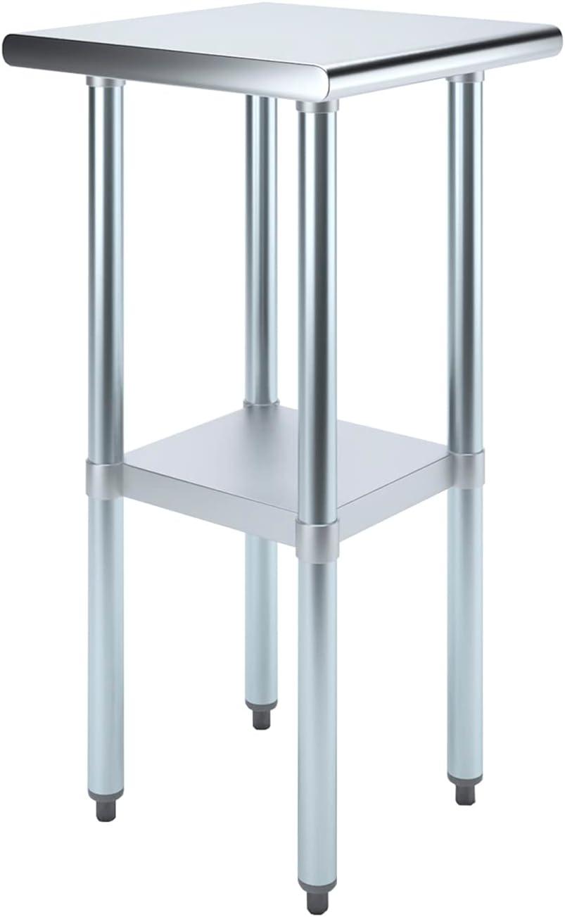 Amgood Stainless Steel Top Workbench