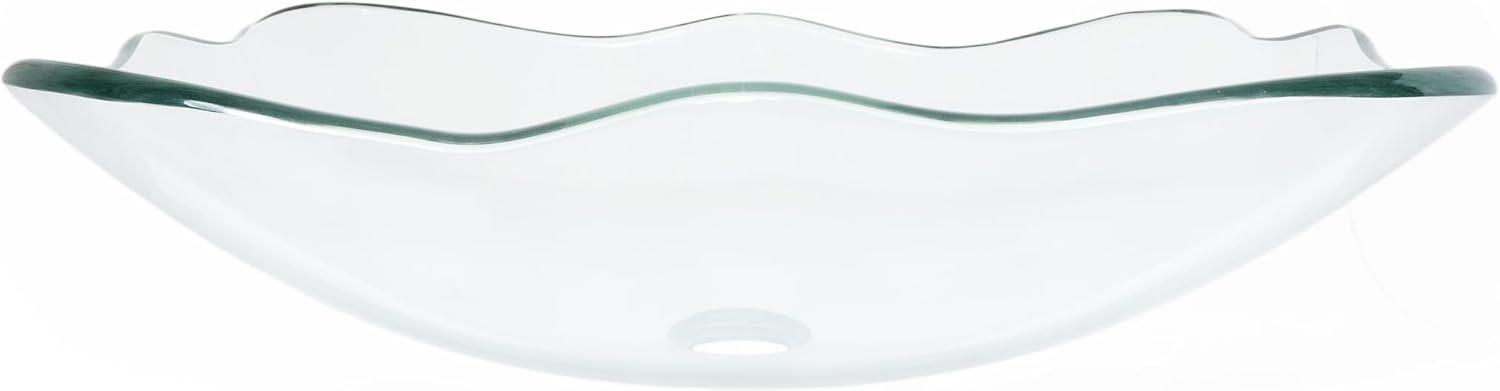 Novatto  Elegante Glass Vessel Bathroom Sink