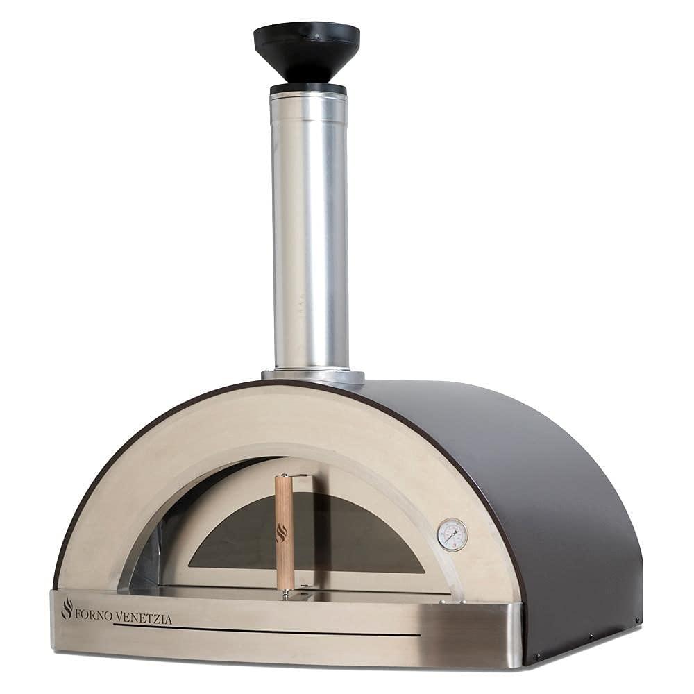 Forno Venetzia Forno Venetzia Torino Stainless Steel Countertop Wood Burning Pizza Oven