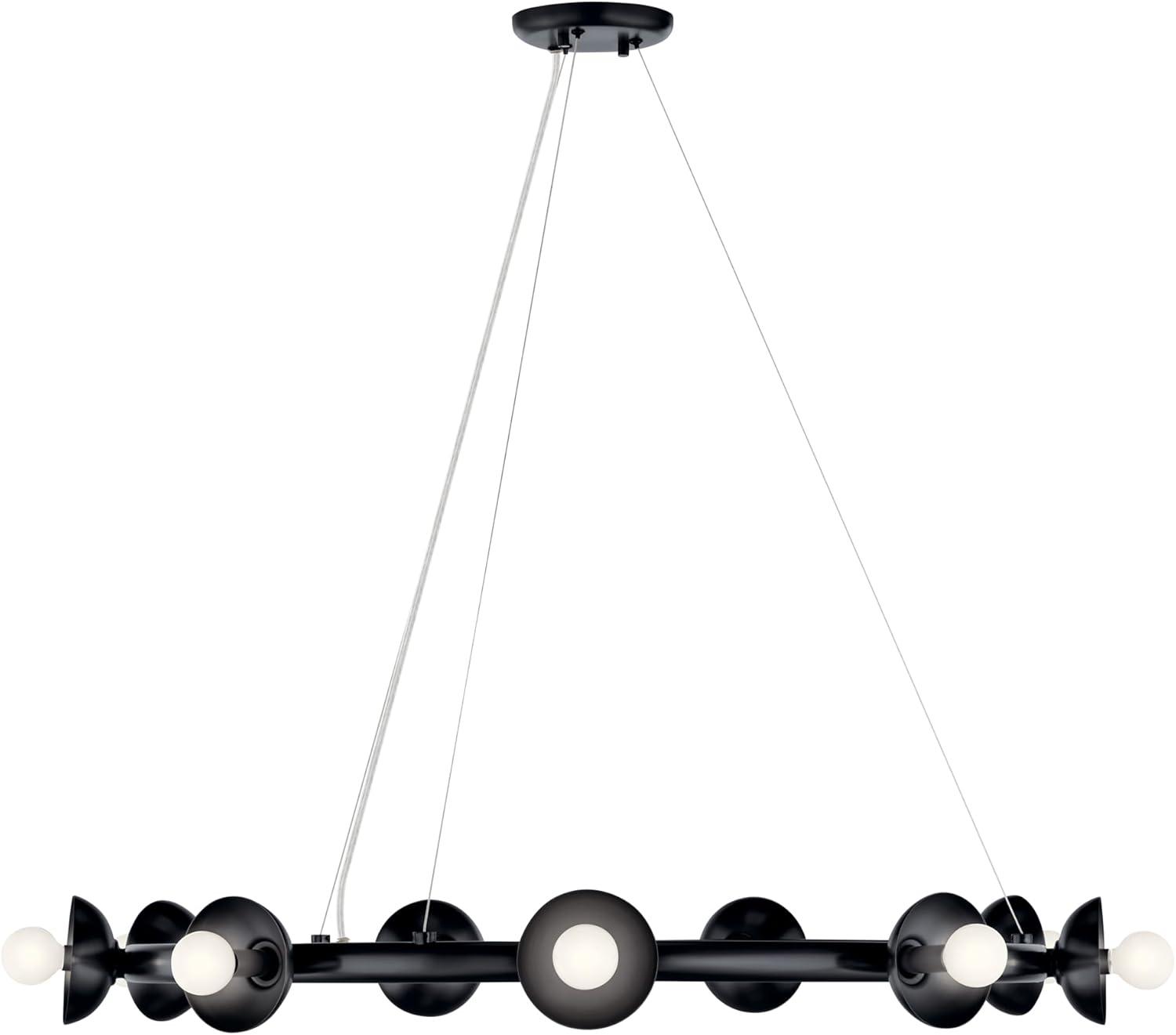 Palta 34.5 Inch 9 Light Chandelier in Champagne Bronze