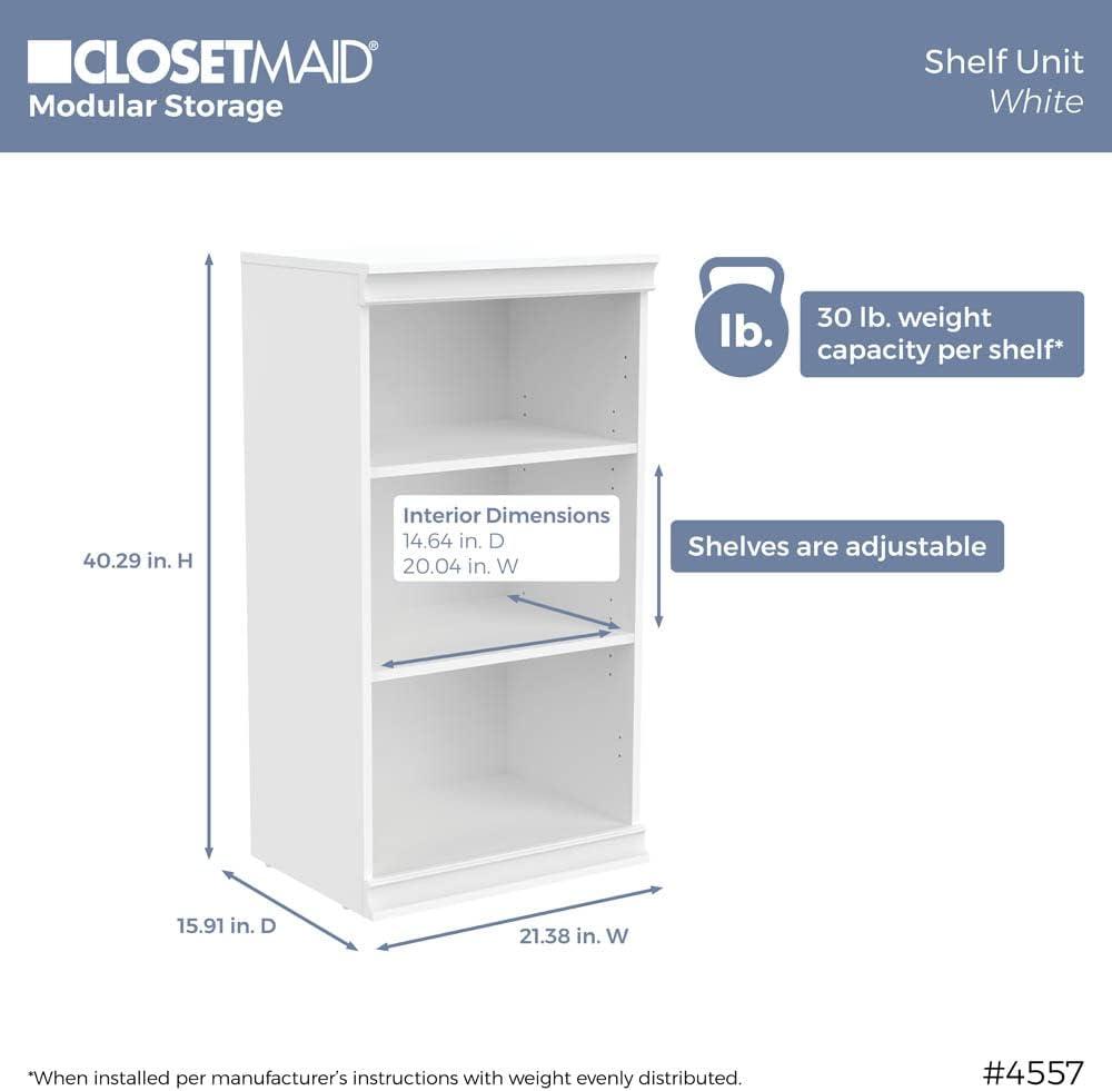 ClosetMaid Modular Closet Stackable Shelf Unit