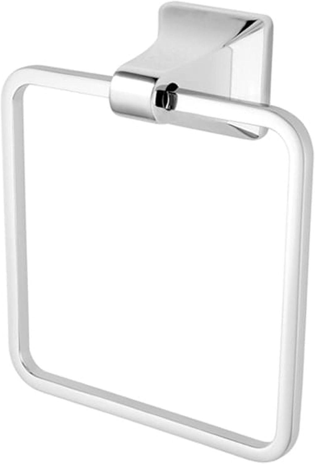 Polished Chrome Wall Mounted Towel Ring