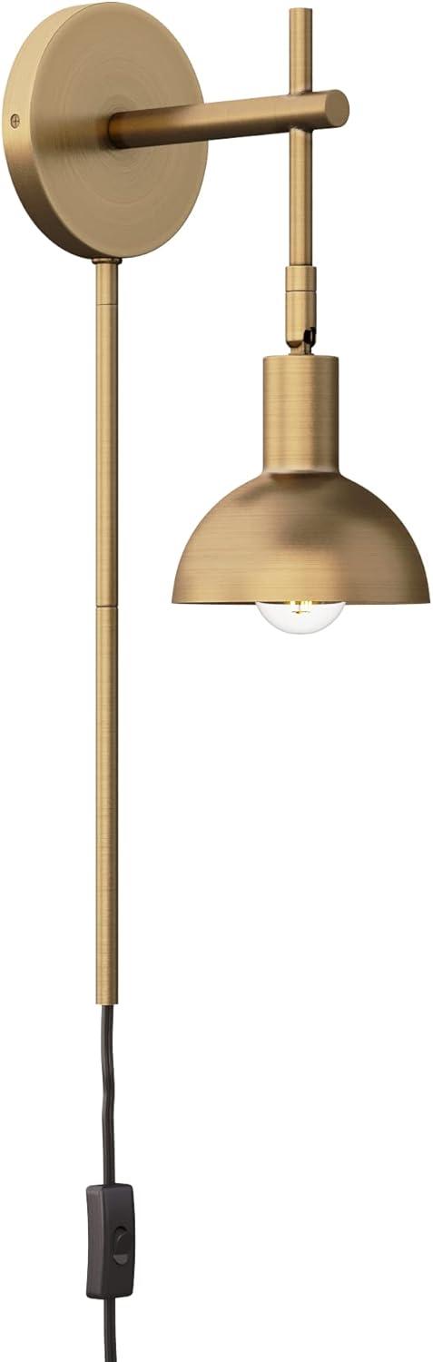 Nathan James (Set of 2) Tamlin Wall Light Fixtures Gold