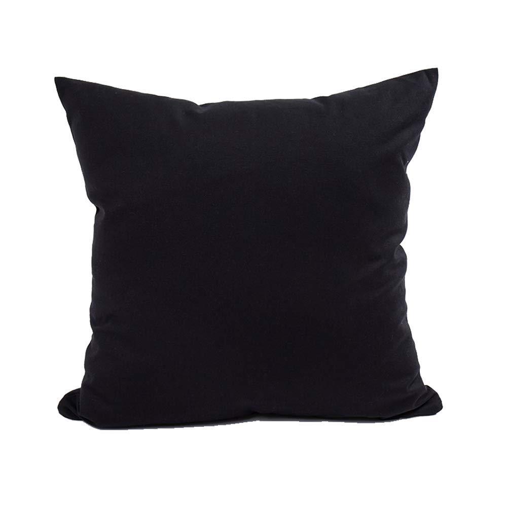 4pk 18"x18" Gingham Buffalo Check Assorted Square Throw Pillow Covers Black/White - Design Imports: Cotton, Machine Washable