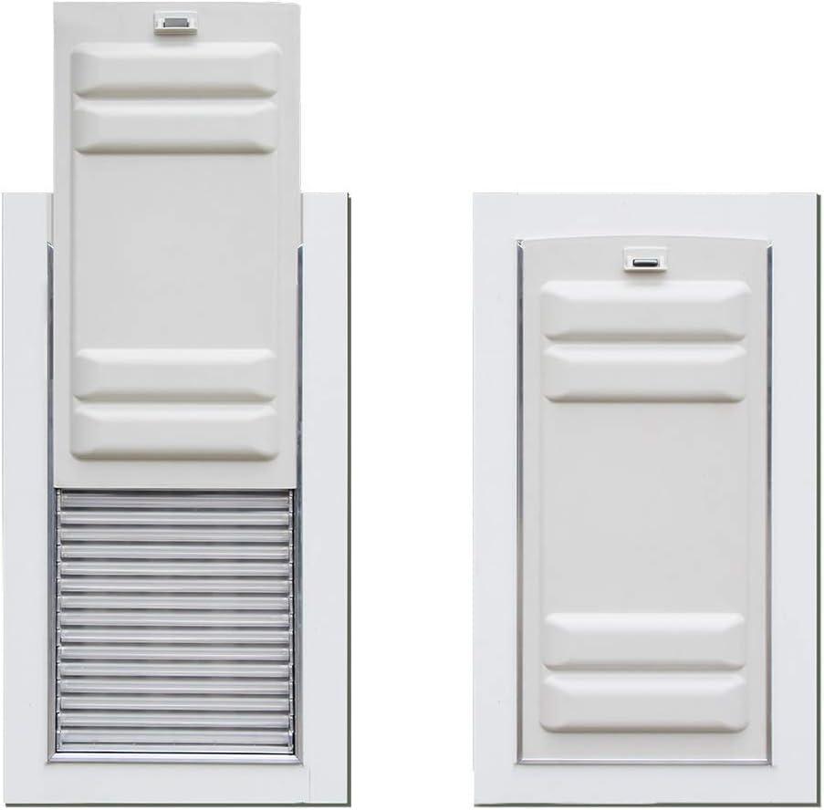 High Tech Pet Metal Door Mounted Electronic Pet Door