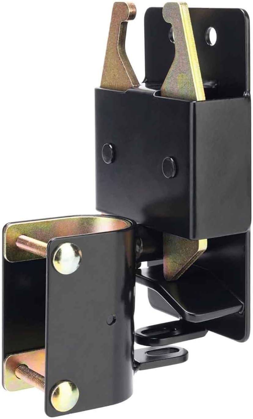 Black Steel Manual Gate Latch for Chain Link Fence