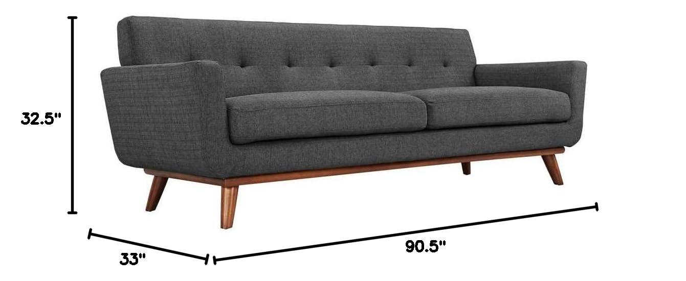 Modway Engage Upholstered Fabric Sofa
