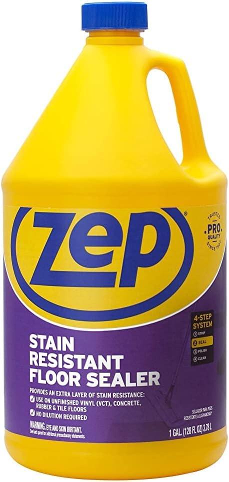 Zep - Zufslr128 Stain Resistant Floor Sealer, 1 Gal Bottle
