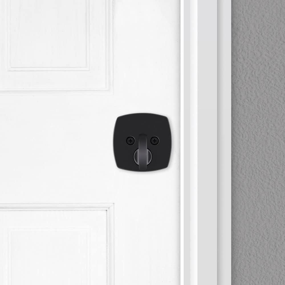 Midtown Interior Knob With Deadbolt Reversible Entry Set