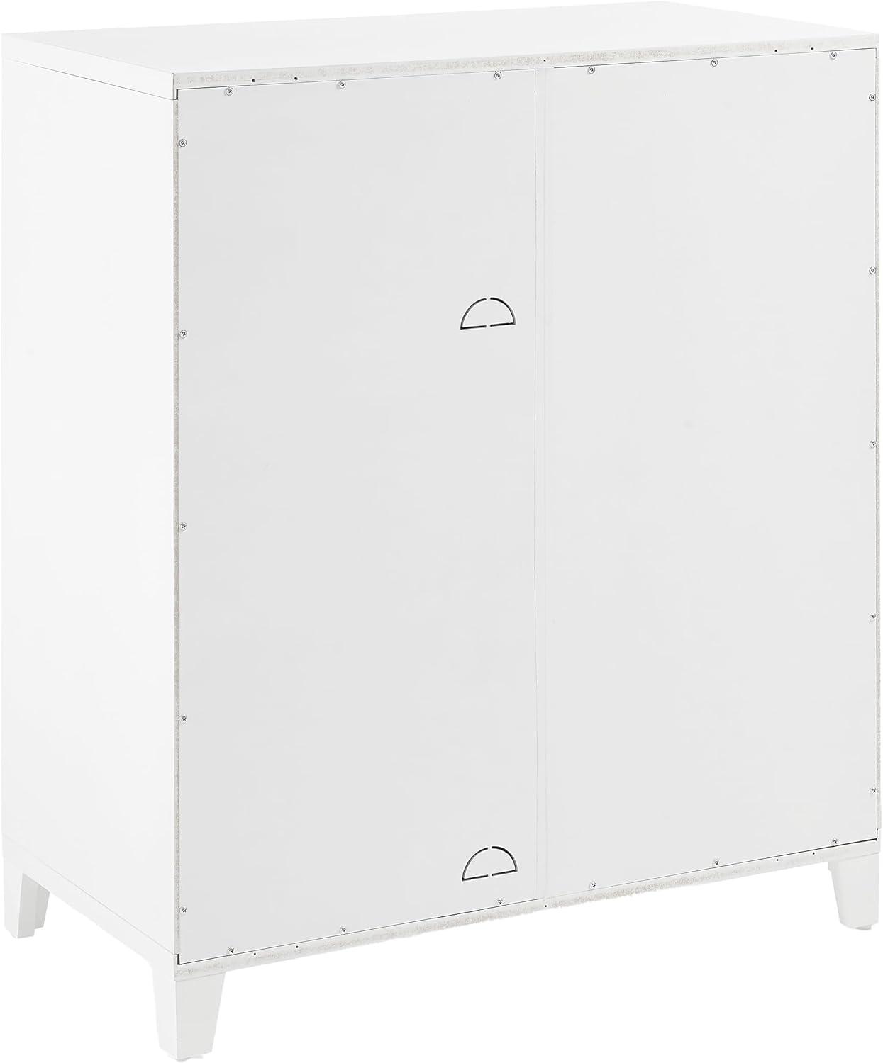 Crosley 36" Roarke Stackable Kitchen Pantry Storage Cabinet White