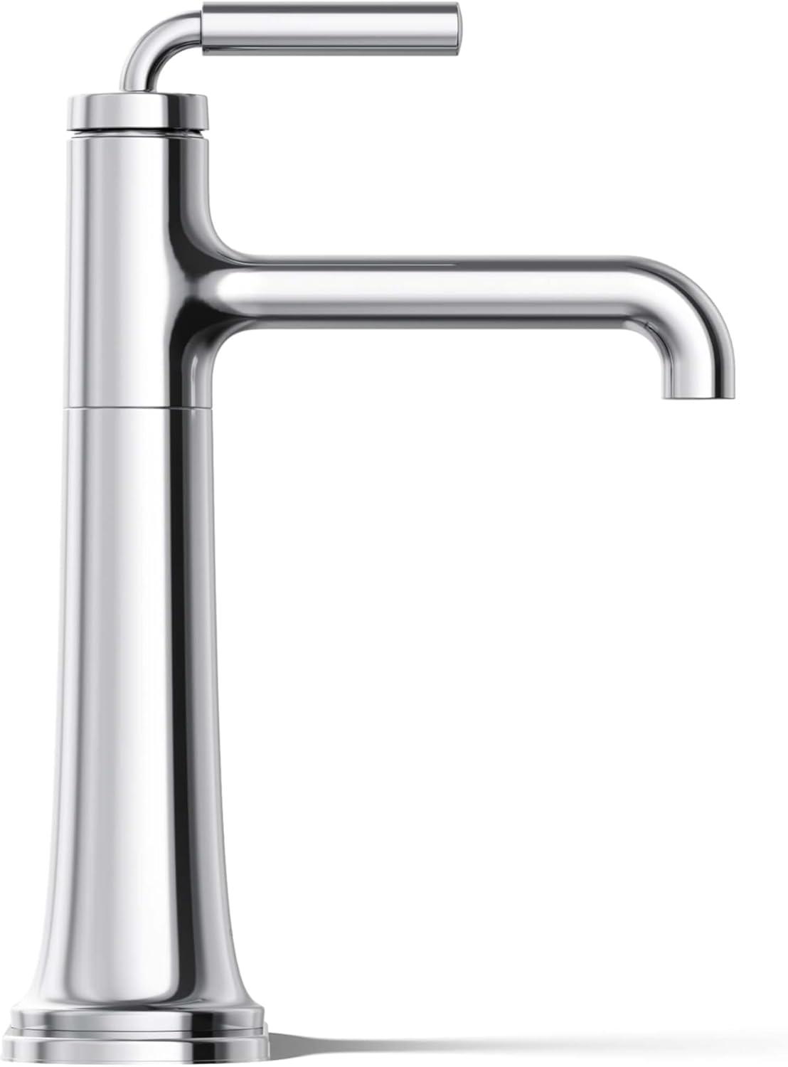 Tone Tall Single-Handle Bathroom Sink Faucet with Clicker Drain and Tailpiece, 1.2 GPM