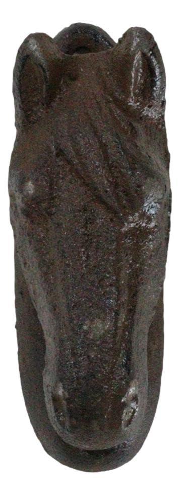 Cast Iron Western Cowboy Country Rustic Horse Head Wall Beer Bottle Cap Opener