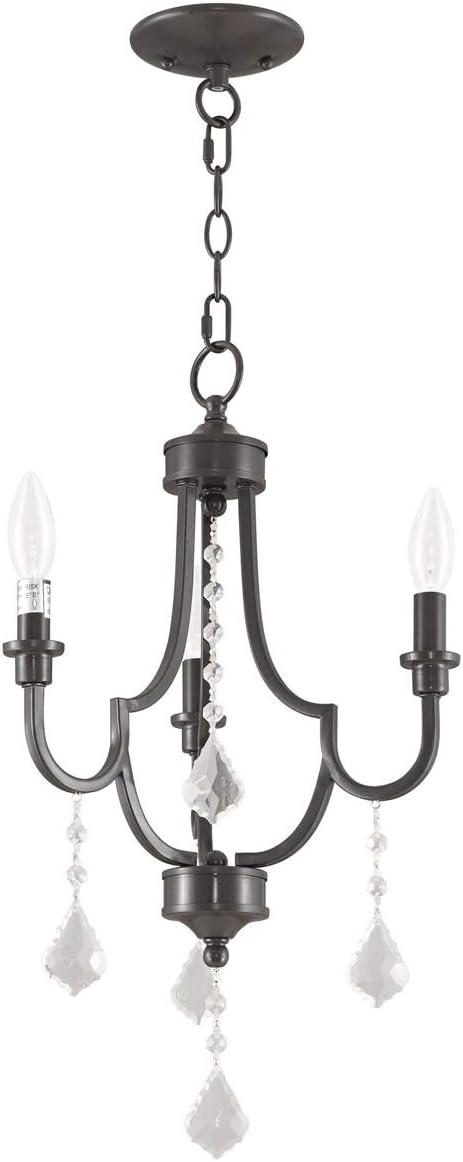 Livex Lighting Glendale 3 - Light Chandelier in  English Bronze