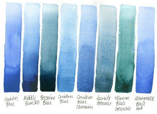 Cerulean Blue Extra Fine Watercolor Paint Tube, 15ml