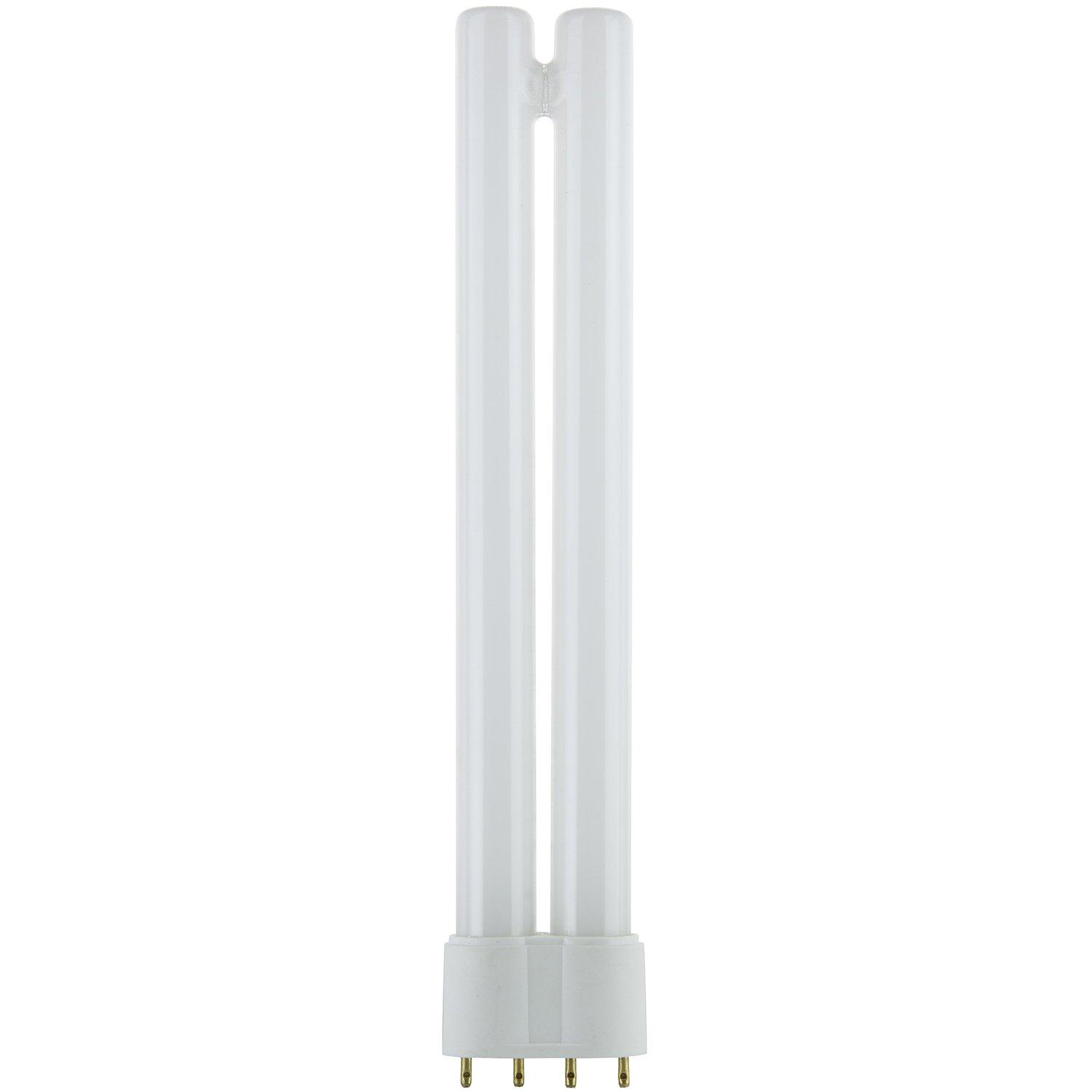 White Energy Star 18W CFL Twin Tube Light Bulb