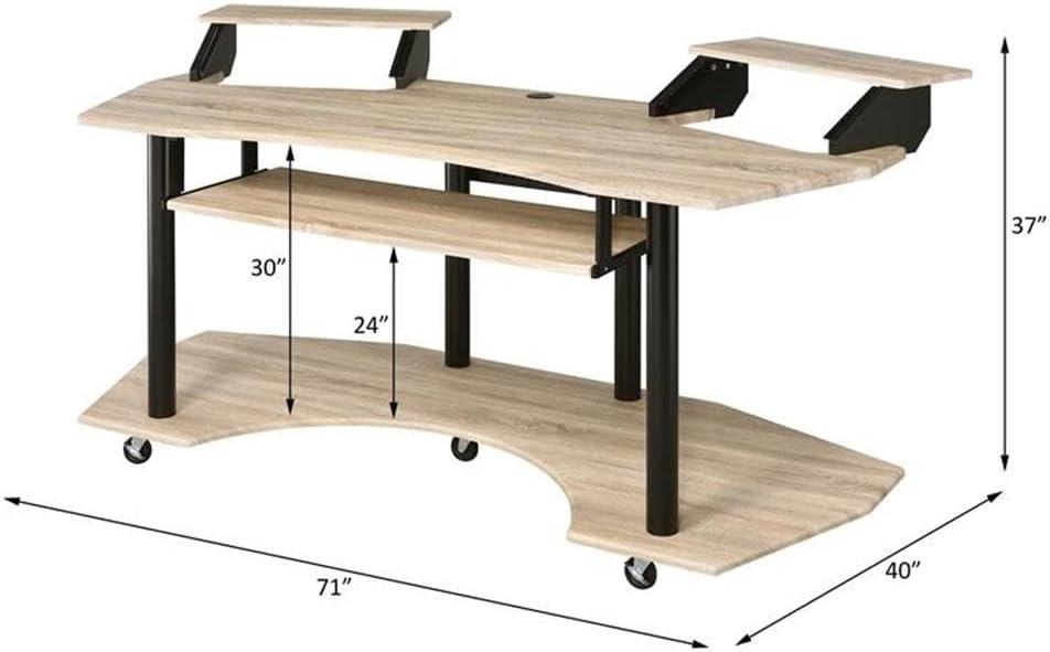 Eleazar 2 Stands Computer Desk - Acme Furniture