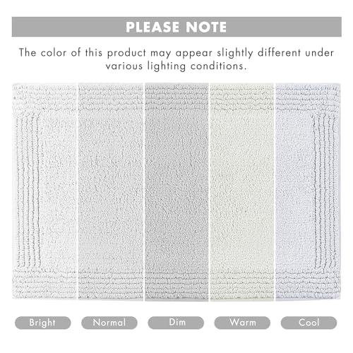 Splendor 100% Cotton Tufted 3000 GSM Reversible Bath Rug