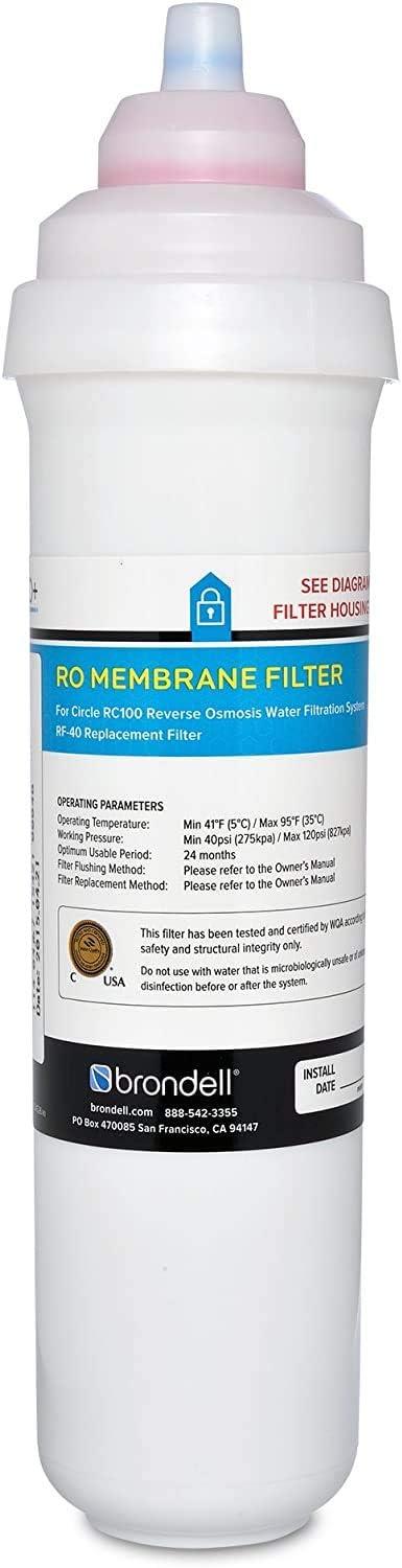 Brondell H2O+ Circle RO Membrane Replacement Filter