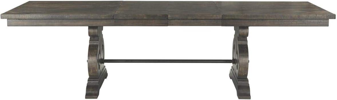 Picket House Furnishings Stanford Dining Table in Dark Ash