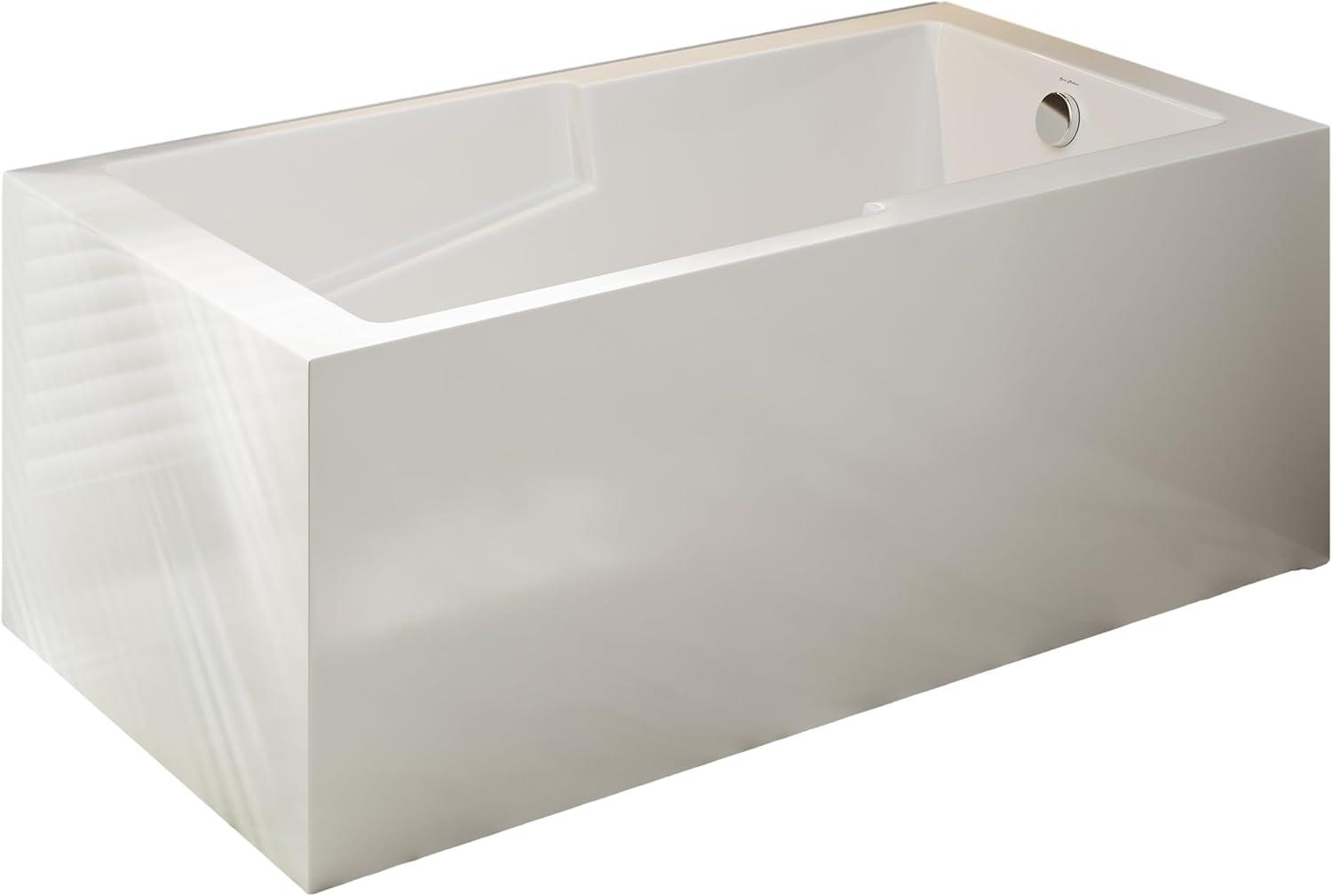 Claire 60" x 32" Alcove Tub with Corner Apron