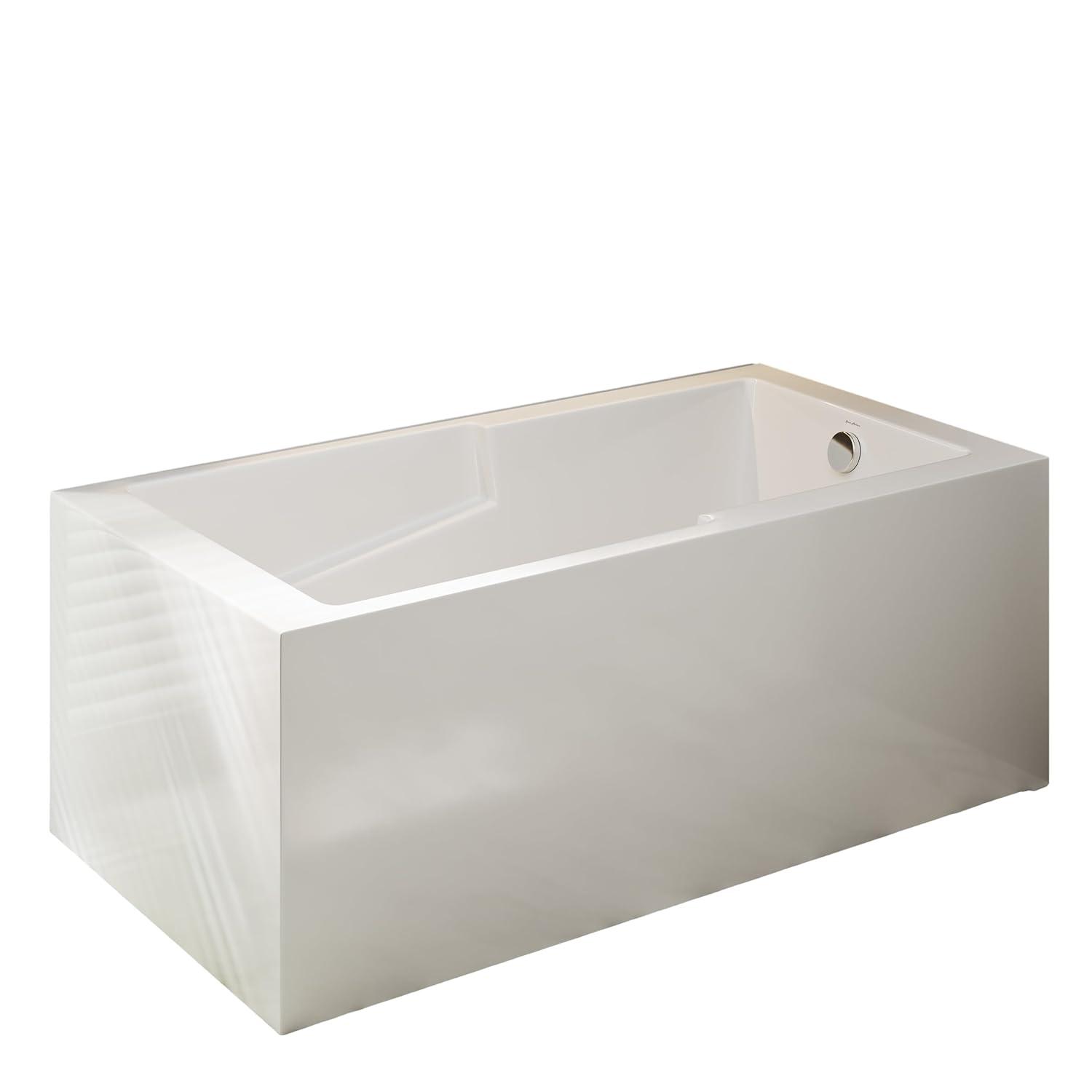 Claire 60" x 32" Alcove Tub with Corner Apron