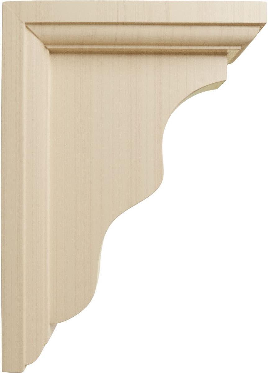 2.25 in. W x 5 in. D x 7 in. H Hamilton Traditional Bracket- Alder