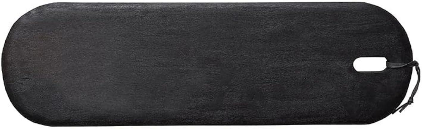 Santa Barbara Design Studio Cutting Boards and Serving Trays Charcuterie Paddle Board, Large, Black