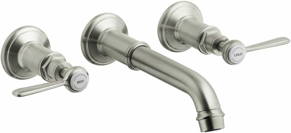 Montreux Wall Mounted Optional 2-handle Bathroom Faucet