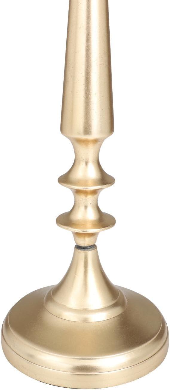 DecMode 5 Holder Silver Aluminum Metal Candelabra