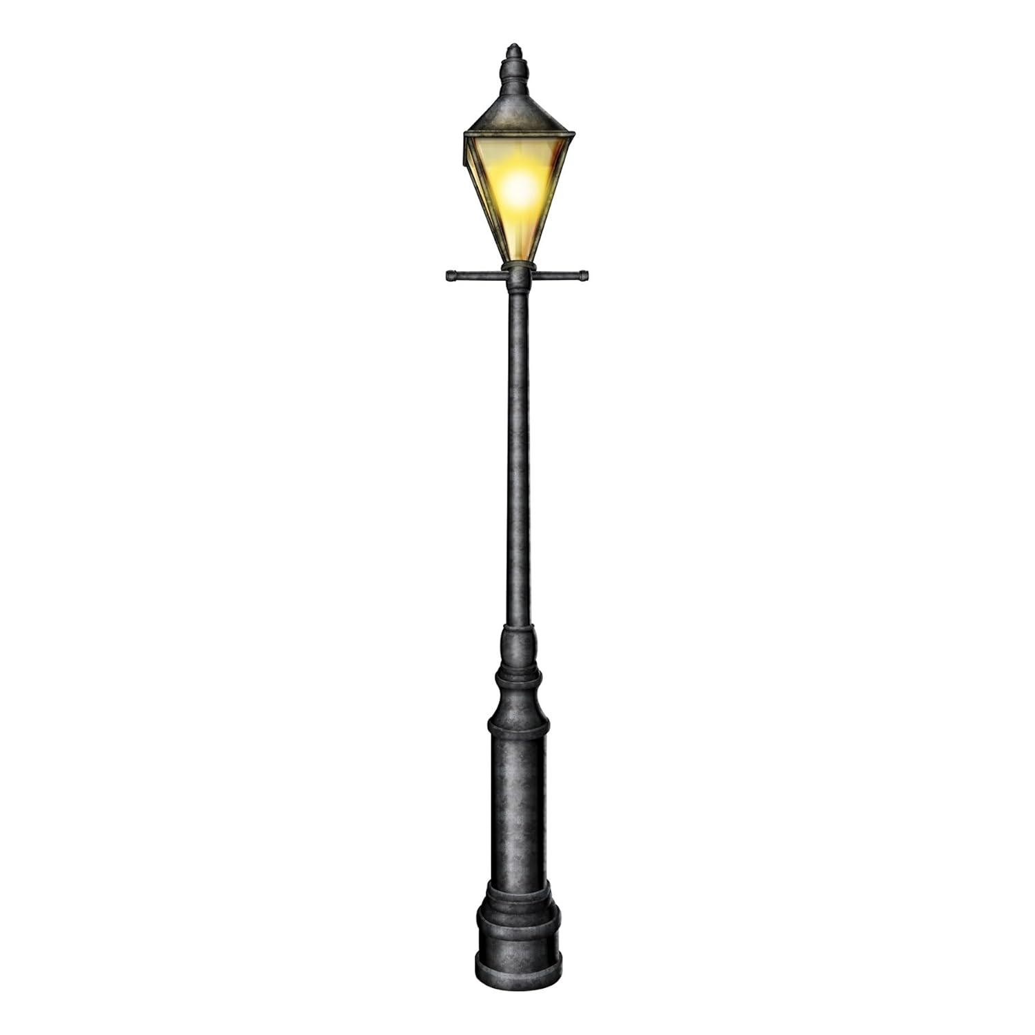 Beistle Jointed Lamppost, 6', (2/Pkg) Multicolored