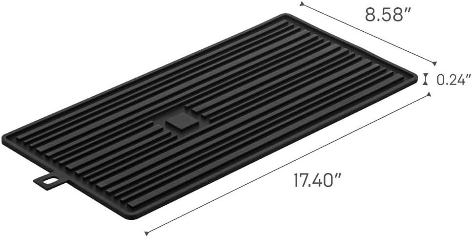 Roll-Up Silicone Drain Tray