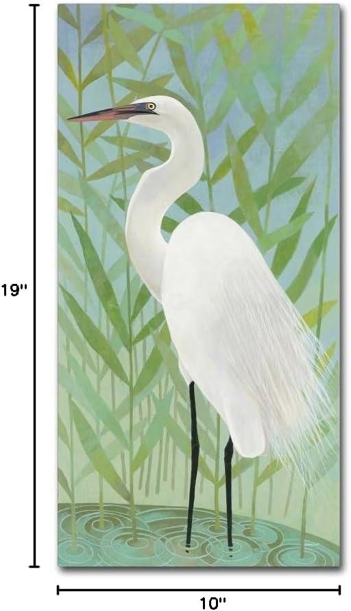 Trademark Fine Art Kathrine Lovell " Egret By The Shore II " by Kathrine Lovell