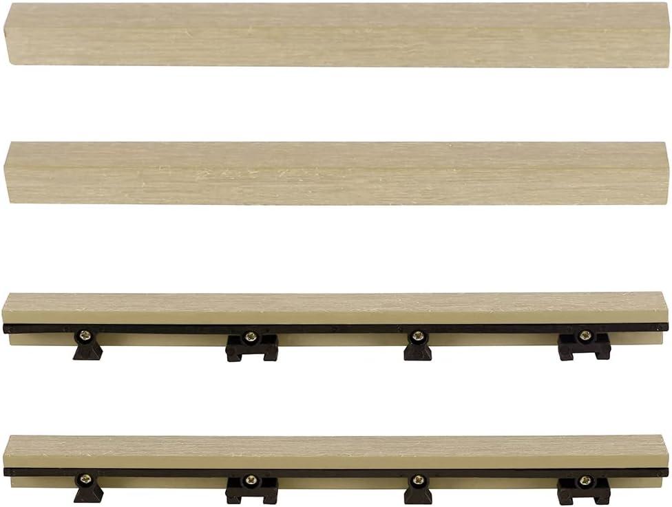 12" x 1" Composite Interlocking Deck Side Trim