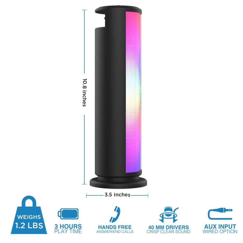 Monolith LED Tower Shaped Party Wireless Speaker