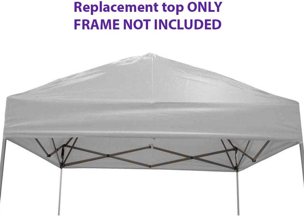 Light Grey Water Resistant Square Replacement Canopy Top