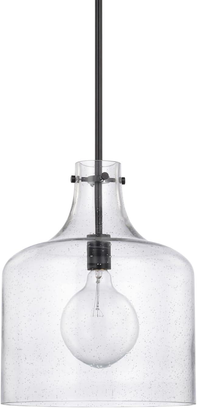 Capital Lighting 325712 1 Light 15" Tall Pendant - Brass
