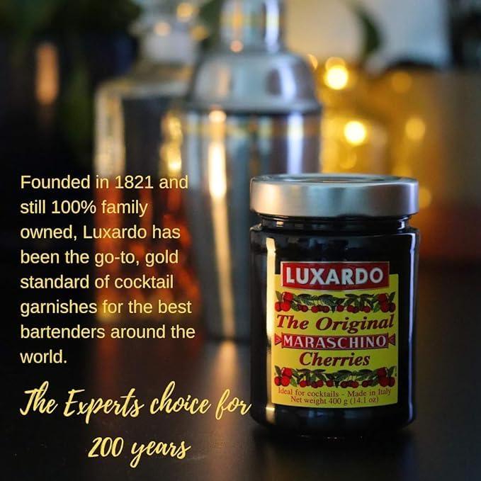 Luxardo Original Maraschino Cherries in Rich Marasca Syrup