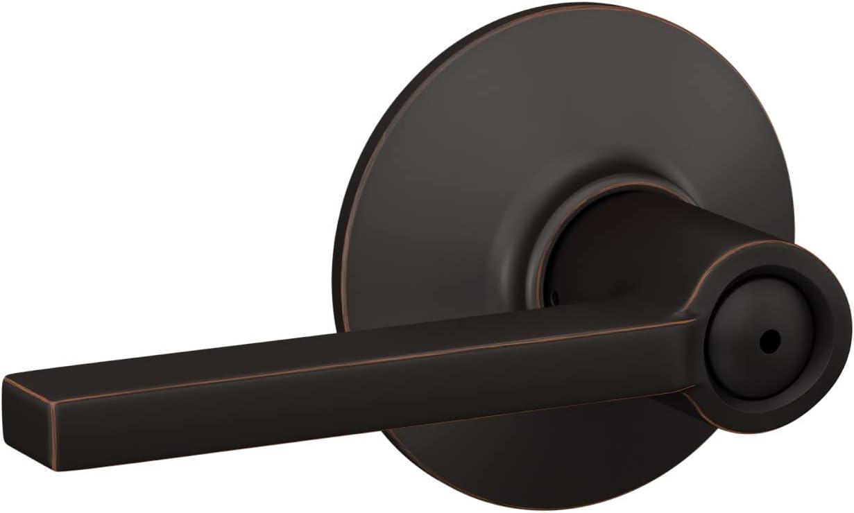 Latitude Lever Bed and Bath Door Lock