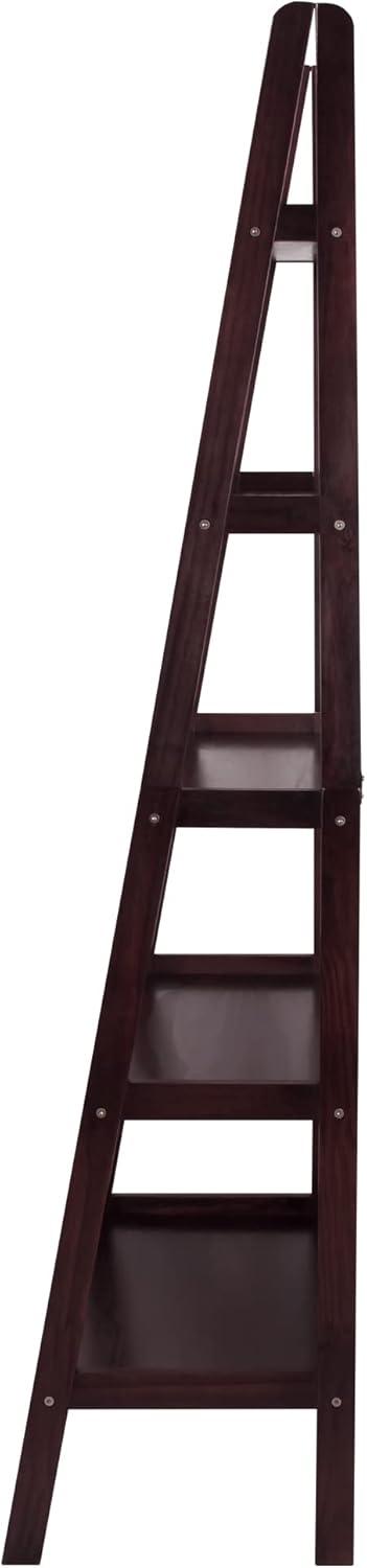 Casual Home 5-Shelf Ladder Bookcase