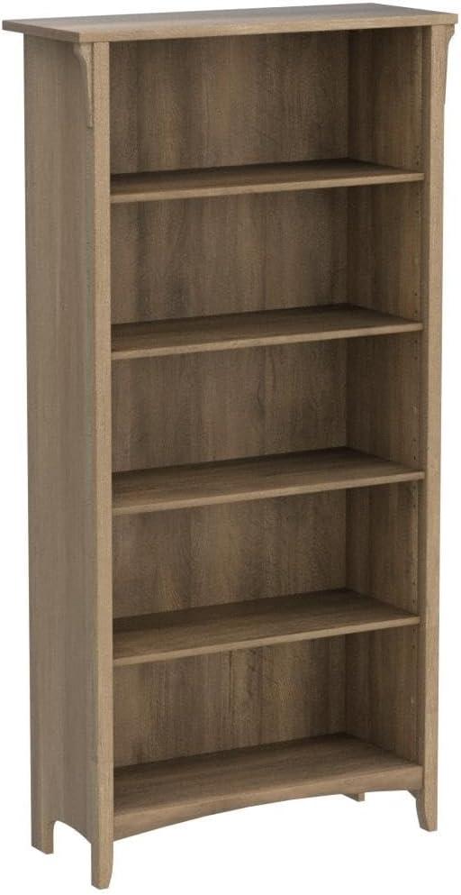 Khadesha Tall 5 Shelf Bookcase - Set Of 2